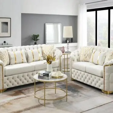 Nova Ivory Sofa & loveseat