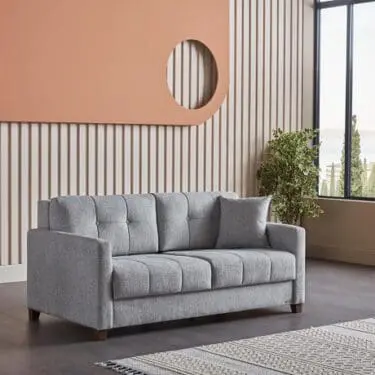 Twinsof Queen Sleeper Light Grey