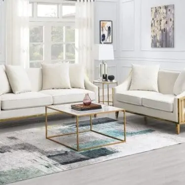 Stillo Luxury velvet Sofa Set