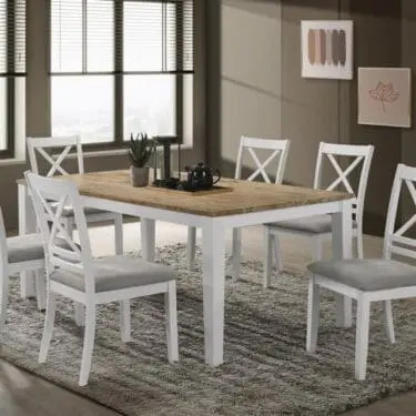 Hollis Solid Wood Dining Set