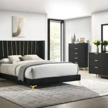 Kendall Upholstered Tufted Bedroom Set