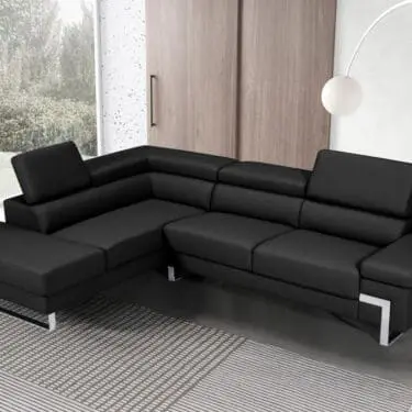 Athena Bonded leather Sectional