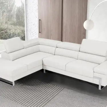 Athena Bonded leather Sectional