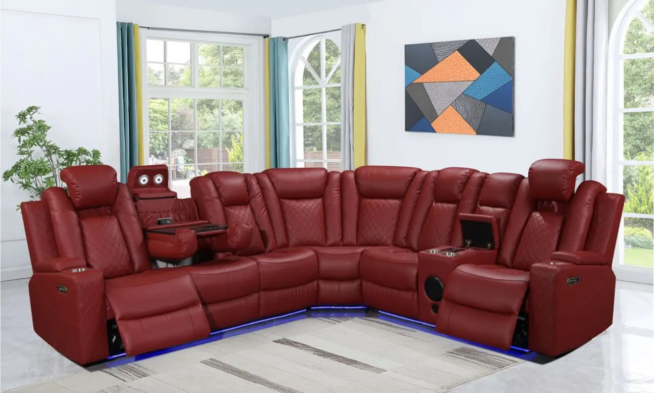 Daytona Power Recliner Sectional