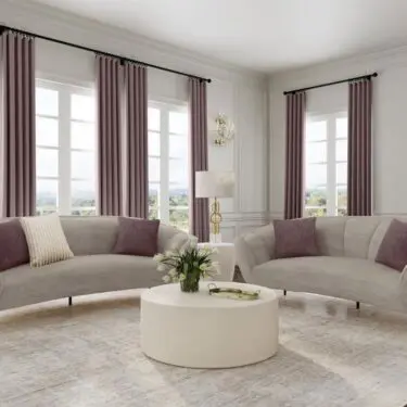 Ellorie 2-PC Upholstered Curved Sofa Beige