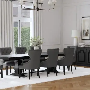 Florence126-inch Extension Dining Table Set