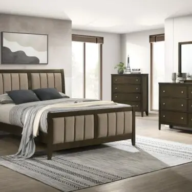 Wilkes Bedroom Set Dark Cocoa