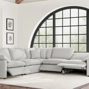 Collins Modular Power Reclining Sectional Grey