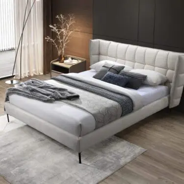 Beba Hight Quality Fabric Bed Italian Style
