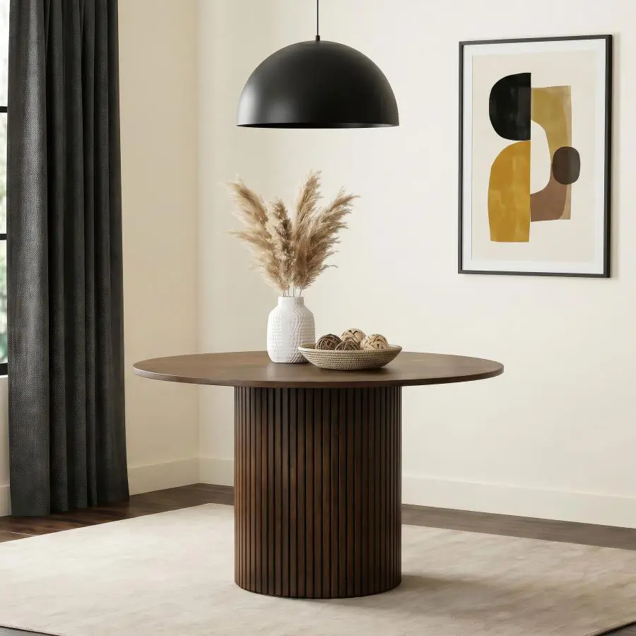 Hamlyn Round Wood Dining Set - Image 5