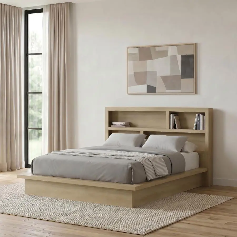 Hendricks Bedroom Set with Bookcase Bed - Image 4