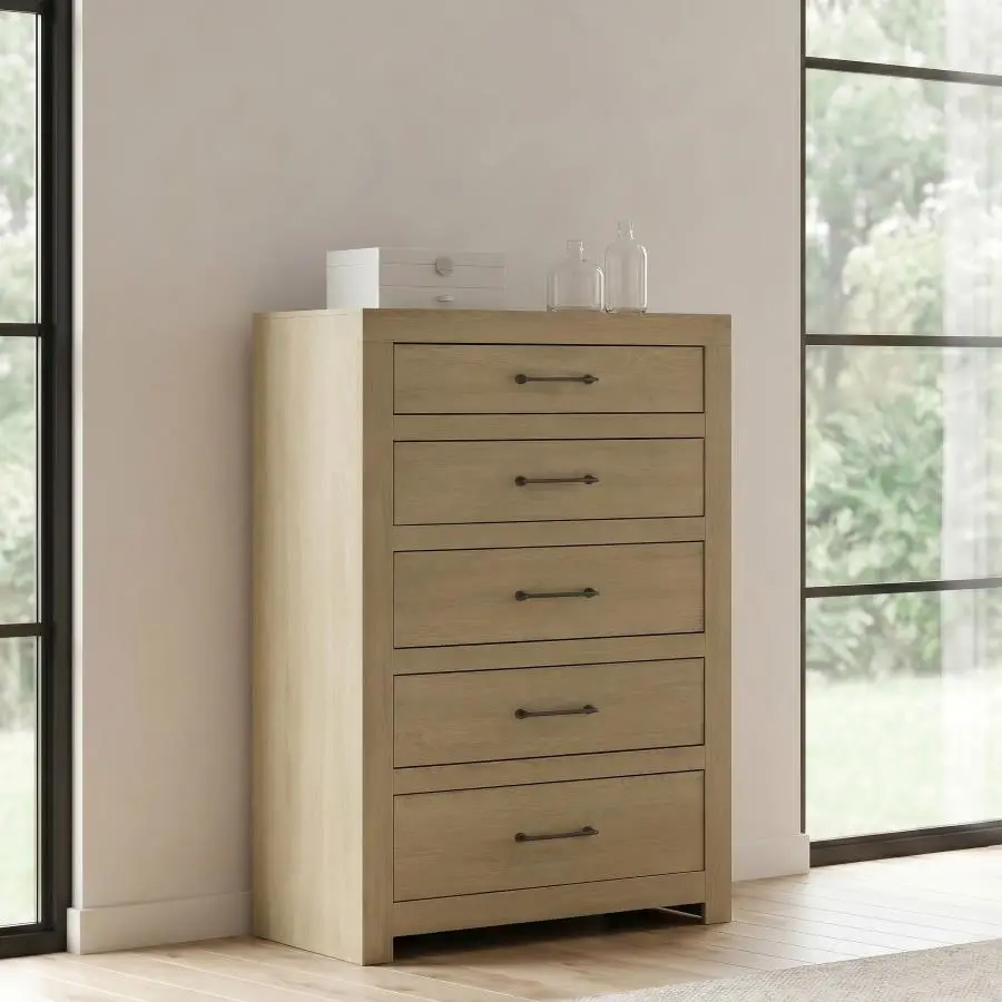 Hendricks Bedroom Set with Bookcase Bed - Image 6