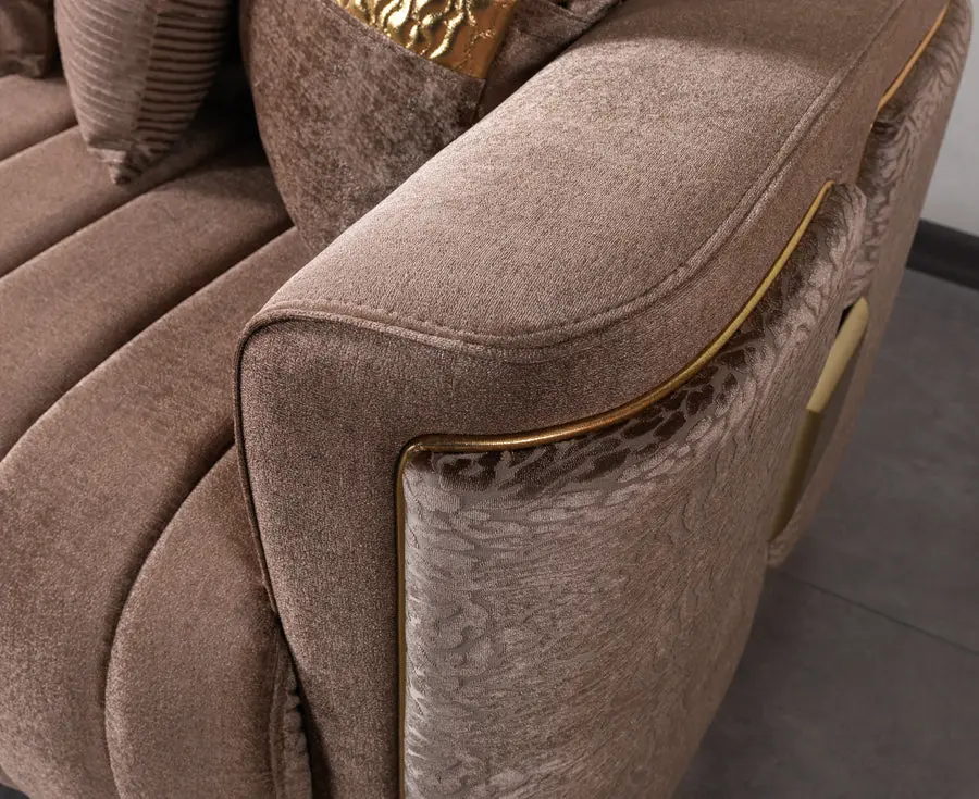 Carlina Velvet Sofa y Loveseat - Image 8