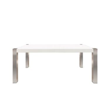 White Lacquer Dining Set