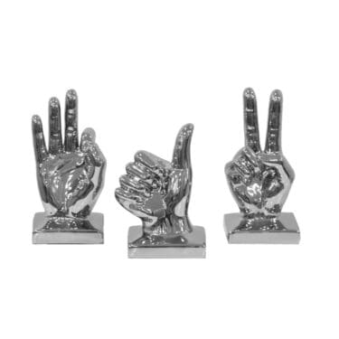 3PC Hand Signs Set
