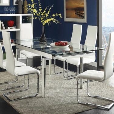 Dining Table with Extension(5PC Set)