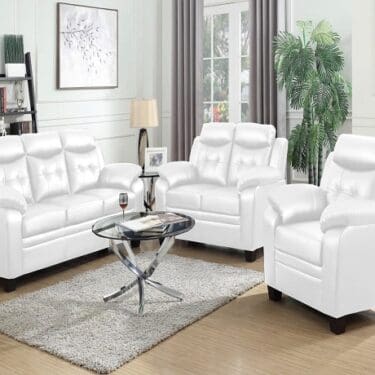 Finley Tufted Upholstered Sofa & Loveseat