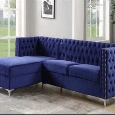 Bellaire Button-Tufted Upholstered Sectional