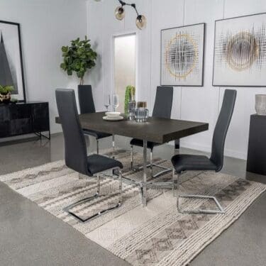 Benson Rectangular Trestle Base Dining Set