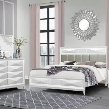 Jade White Bedroom Set