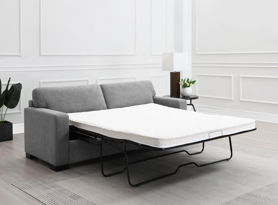 Simpson Sleeper Sofa Grey - Image 2