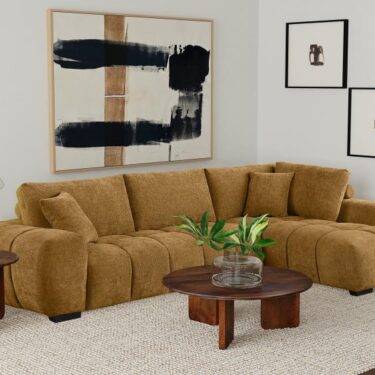 Camacho  Sectional Amber