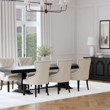 Florence126-inch Extension Dining Table Set