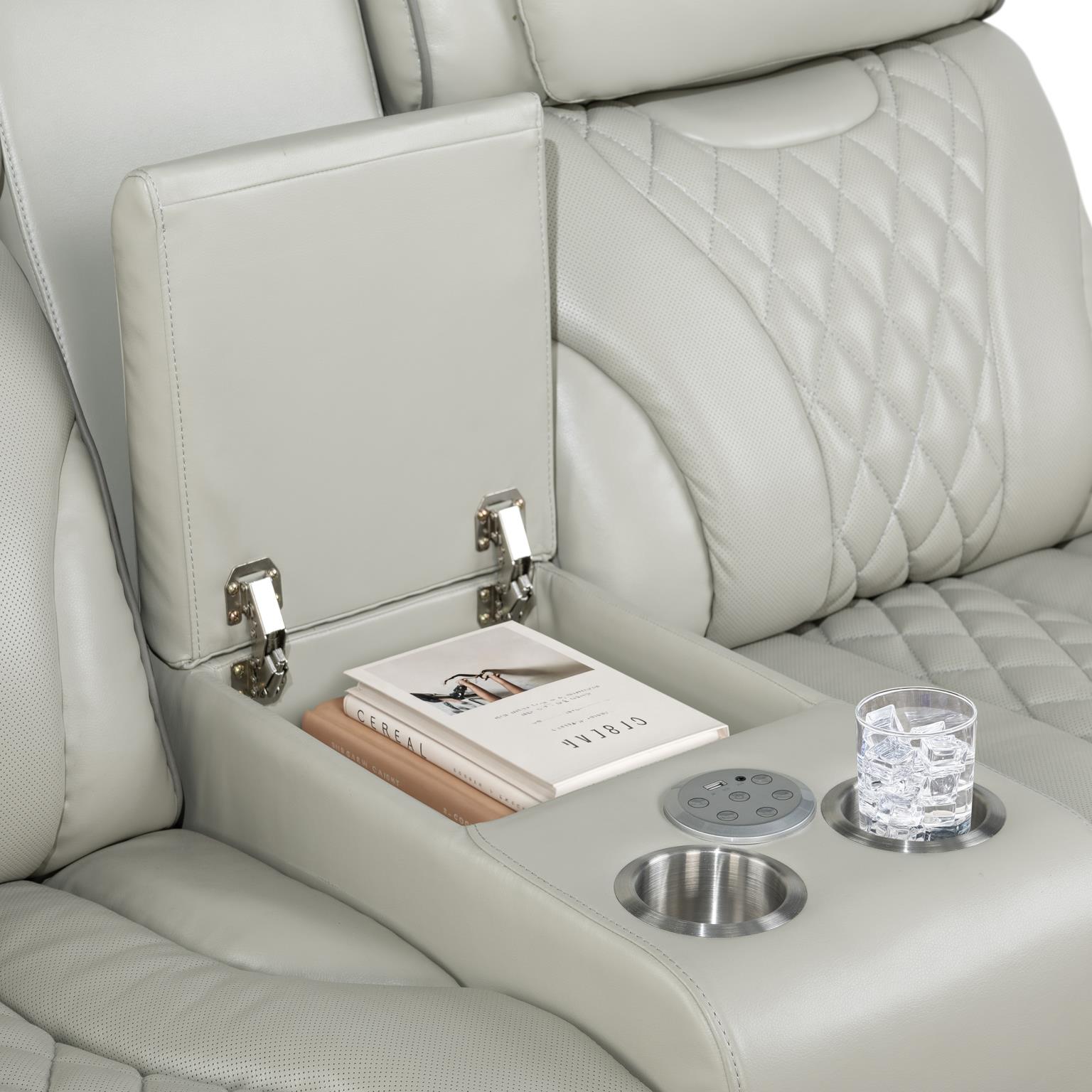 All Star Power Recliner Sofa Set - Image 4