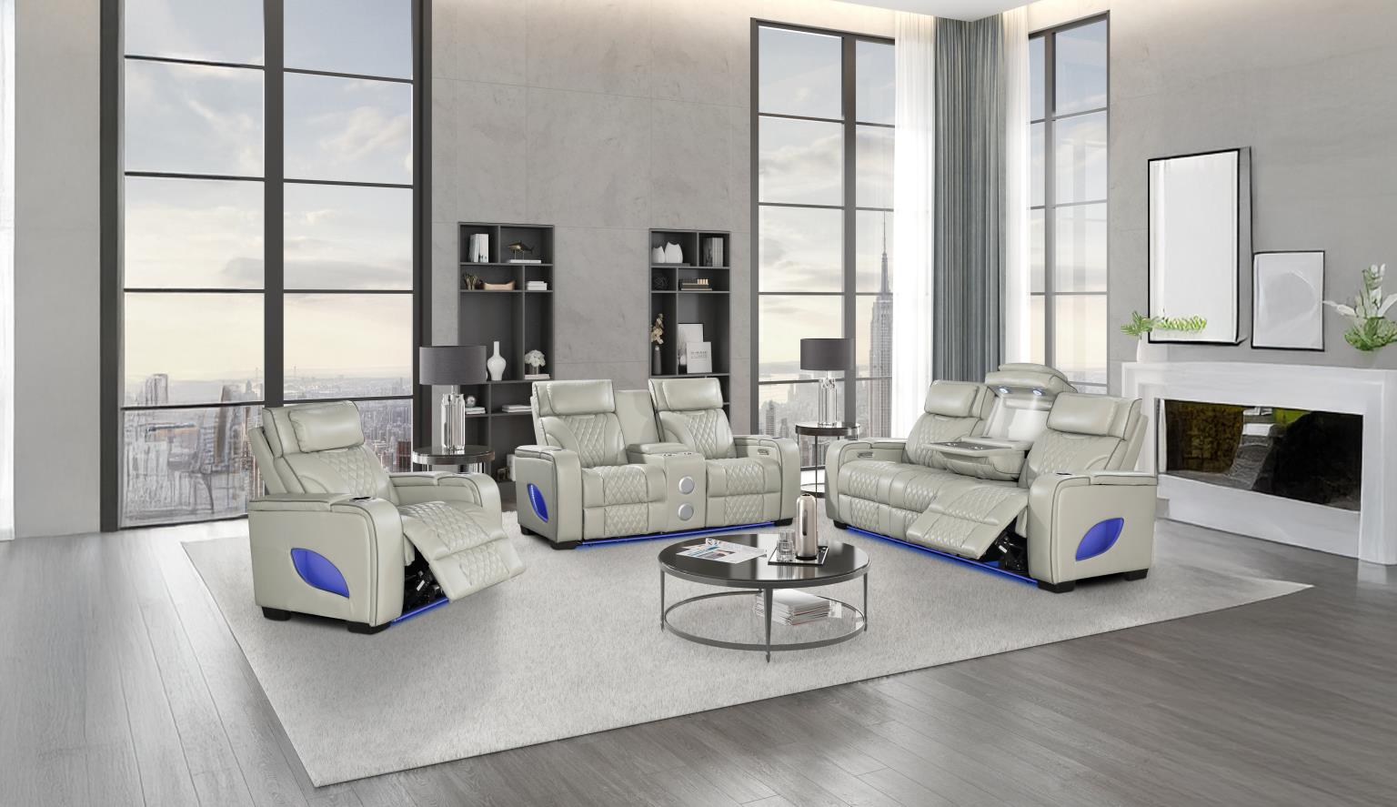 All Star Power Recliner Sofa Set