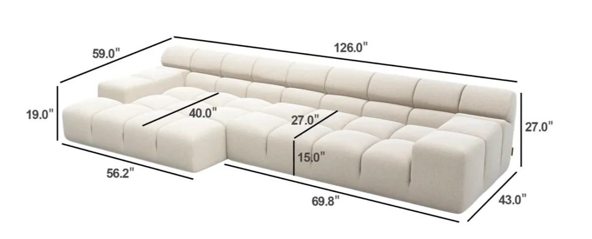 Midtown Modern Sectional - Image 6