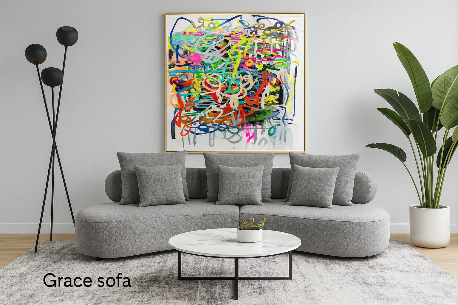 GRACE Curved Sectional - Image 7