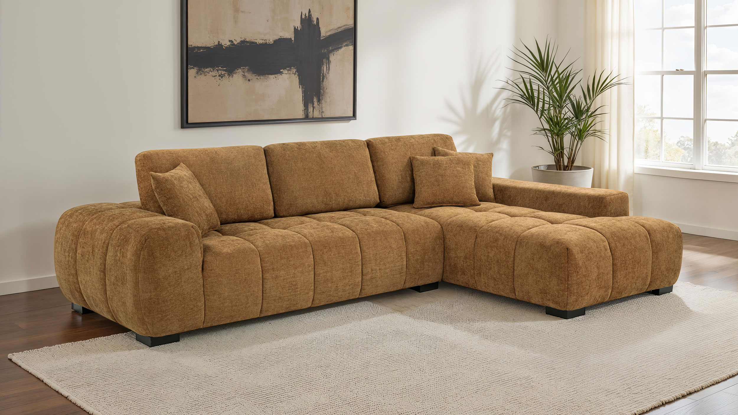 Octavia Upholstered Sectional Collection - Image 3