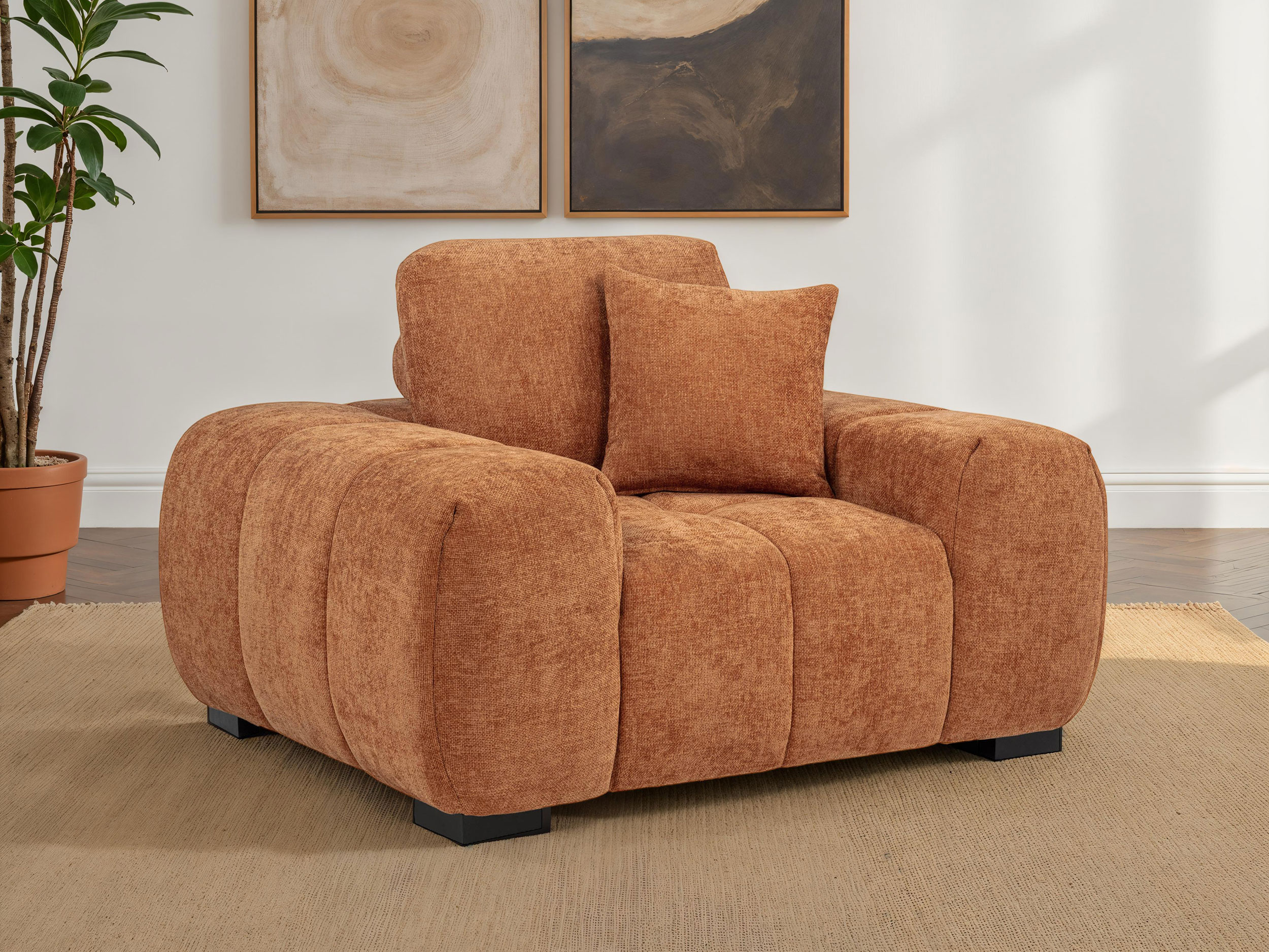 Octavia Upholstered Sectional Collection - Image 9