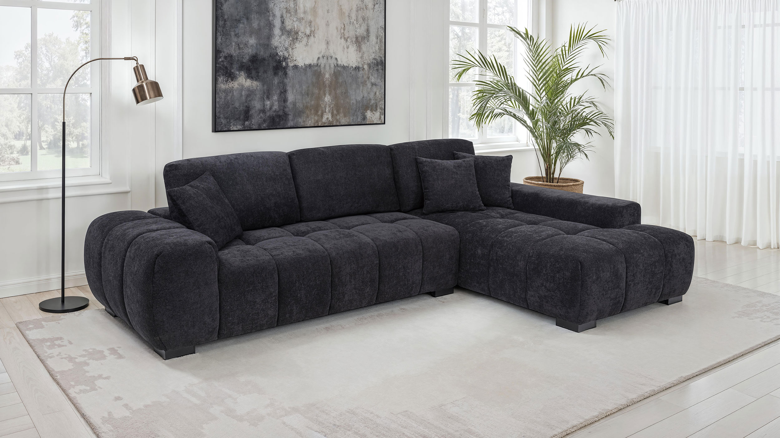 Octavia Upholstered Sectional Collection - Image 18