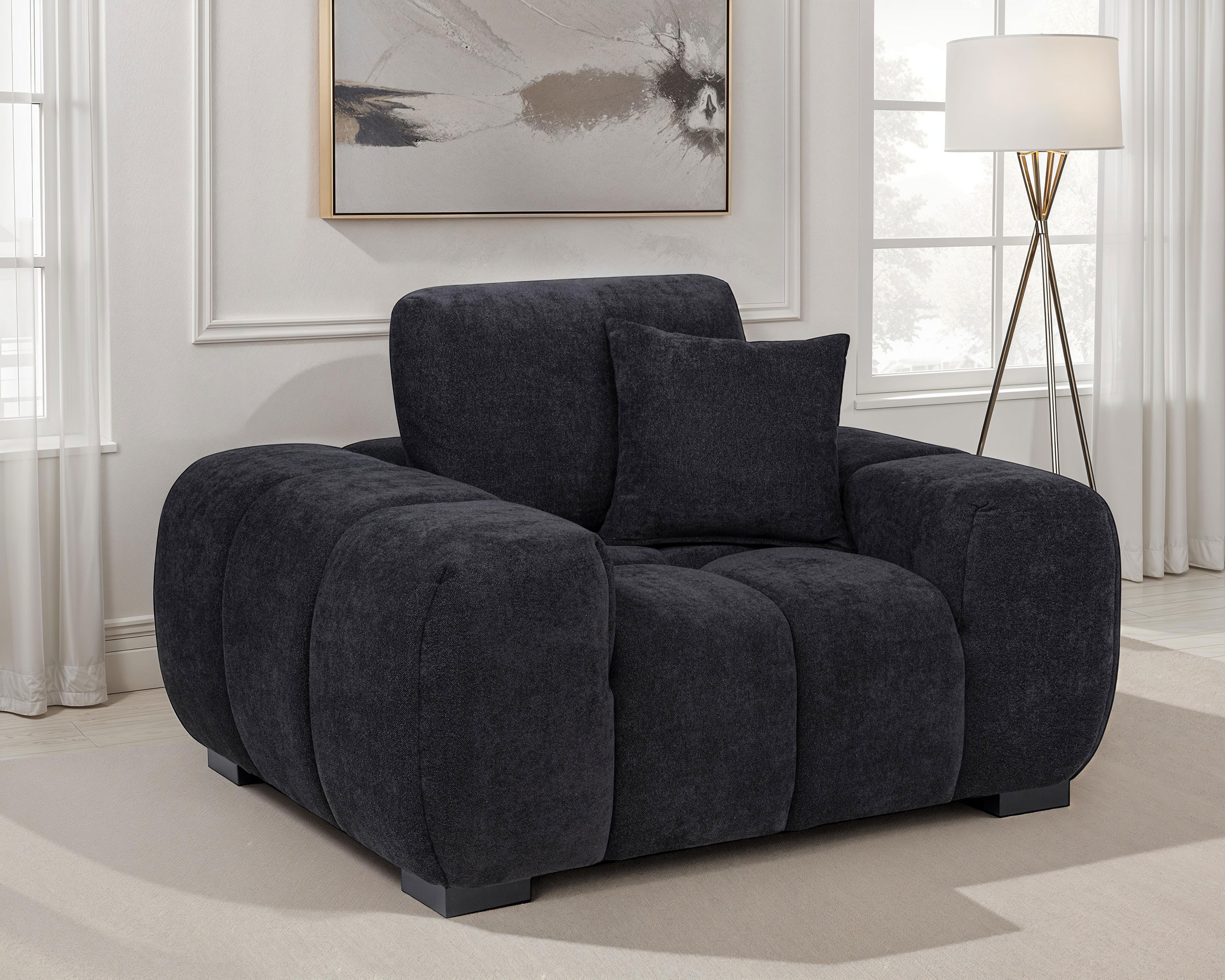 Octavia Upholstered Sectional Collection - Image 20