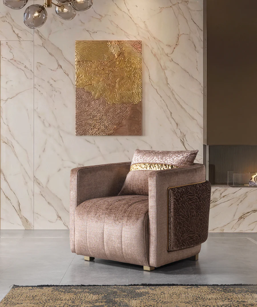 Carlina Velvet Sofa y Loveseat - Image 6